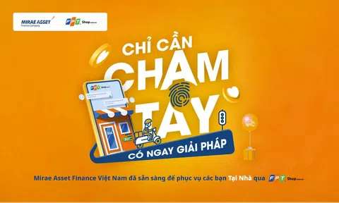 Sở hữu iPhone 16 Series dễ dàng với giải pháp trả góp 0% từ Tài chính Mirae Asset tại FPT Shop