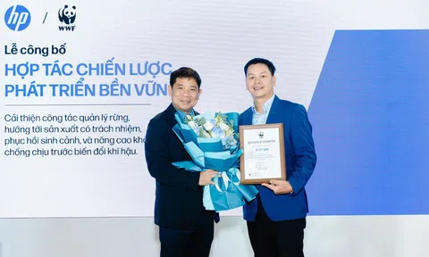 HP Việt Nam thông báo hợp tác chiến lược với WWF-Việt Nam