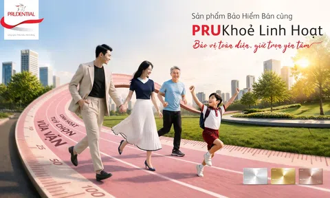 Prudential ra mắt sản phẩm bảo hiểm bán cùng PRUKhỏe Linh Hoạt: Trao quyền chủ động bảo vệ sức khỏe cho gia đình Việt