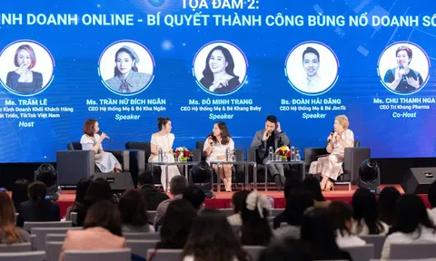 Đỗ Minh Trang xuất hiện tại TikTok Health Business Forum 2025, chia sẻ câu chuyện kinh doanh online và hành trình xây dựng hệ thống Mẹ & Bé Khang Baby